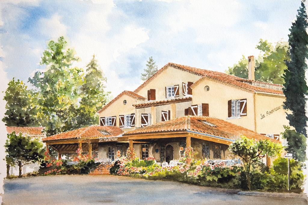 Hostellerie De La Roseraie Barbotan-les-Thermes Exterior photo